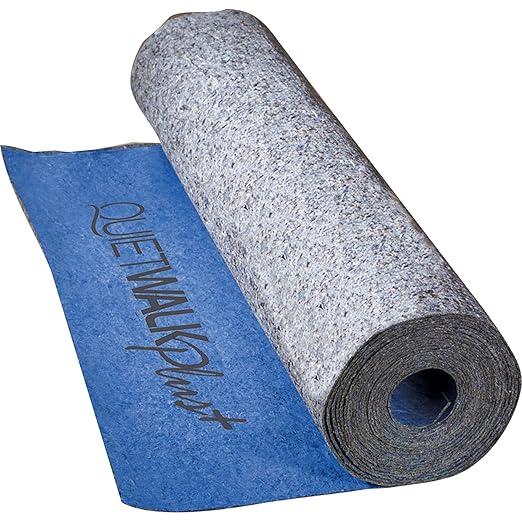 Underlayment 360 sq ft – for Laminate & Hardwood Floors – Approved for Pre-Attached Pad – Floating & Glue-Down Installation – Moisture Barrier – GREENGUARD Gold – Made in USA