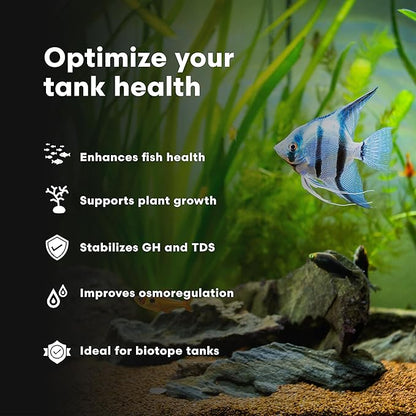 Brightwell Aquatics Remineralīz-P – Restores GH & TDS for Freshwater Aquariums, Replenishes Essential Minerals for RO & Distilled Water, Supports Fish & Plant Health, 500g