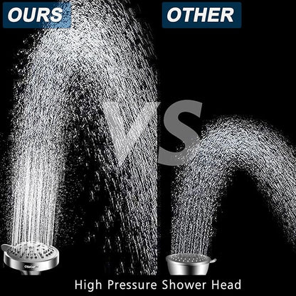 HOPOPRO 9 Modes Shower Head and 18 Stages Shower Filter Combo, High Pressure Filtered Showerhead High Output Shower Head Combo Purifying Water for Water Healthy Life