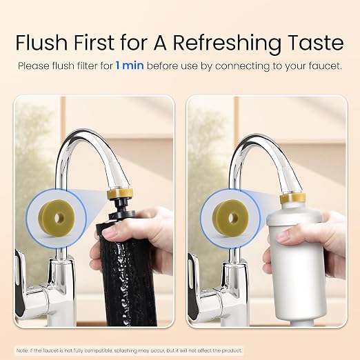 Waterdrop TK15-A-FS Gravity Water Filter System, NSF/ANSI 42&372 Certified | Reduce Chlorine, Stainless-Steel Water System with 4 Filters, Metal Spigot and Stand for Home, Travel, Emergencies, 1.5G