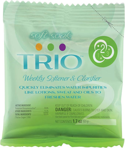 SpaGuard 43200 Trio Spa and Hot Tub 3 Month Pre Measured Water Softening Kit