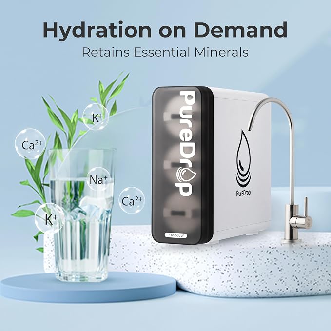 PureDrop PDR-FPC3 Composite Pre-Filter Replacement Filter Cartridge for PDR-3CUW Ultra-Filtration Under Sink Water Filter System