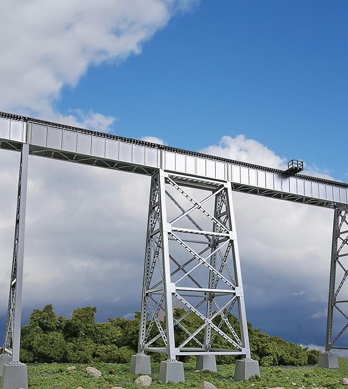 Walthers Cornerstone HO Scale Steel Railroad Bridge Tower - Kit