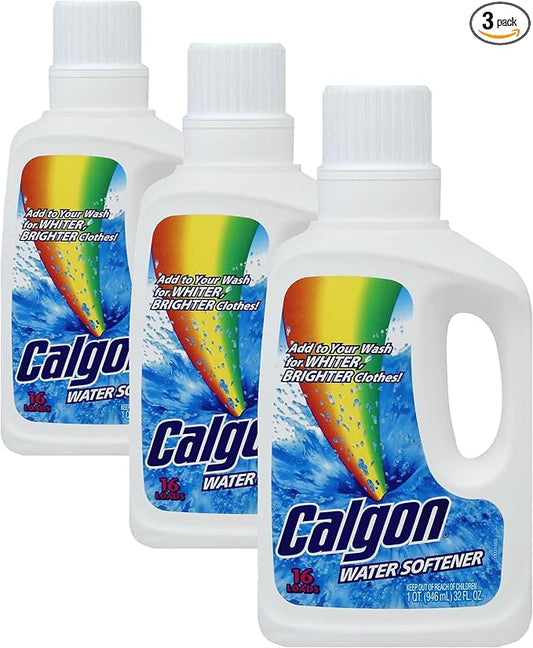 Calgon Liquid Water Softener, 32 fl. oz. (Pack of 3)