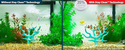 Tetra Whisper Bio-Bag with Stay Clean, Large Filter Cartridges for Aquariums, 12 Count, Unassembled, Fits Tetra Whisper Fish Tank Filters 10-30 Gal, 20-40 Gal, PF-20, 30, 40, 60, IQ 20, 30, 45, 60
