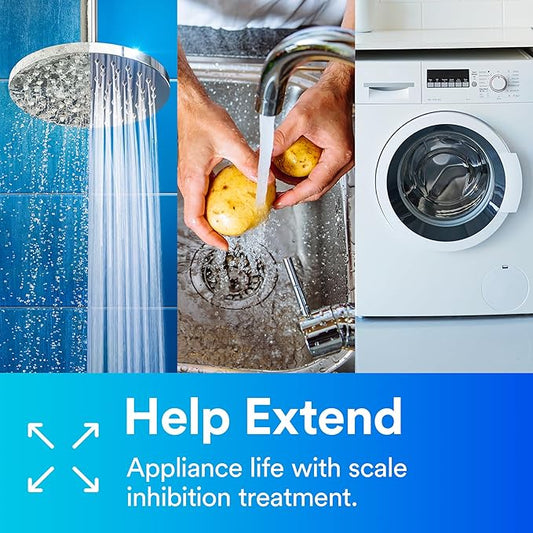 3M Aqua-Pure Whole House Scale Inhibition Inline Water System AP430SS, Prevents Scale Build Up On Hot Water Heaters and Boilers
