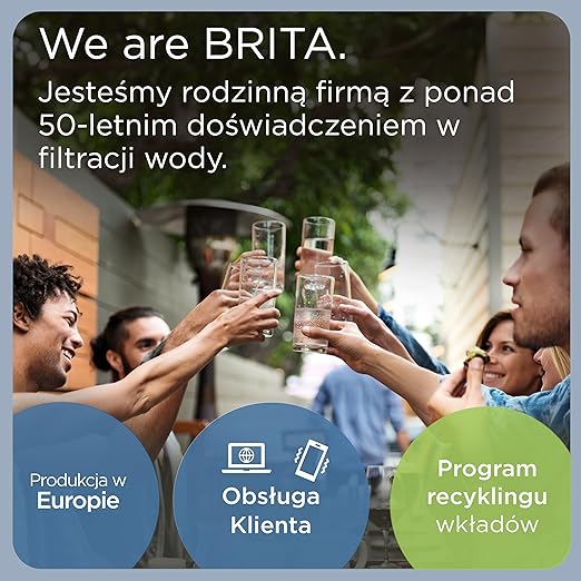 Brita Filter jug Marella +3 Maxtra Pro PP White Polypropylene 2.4 L 150 l