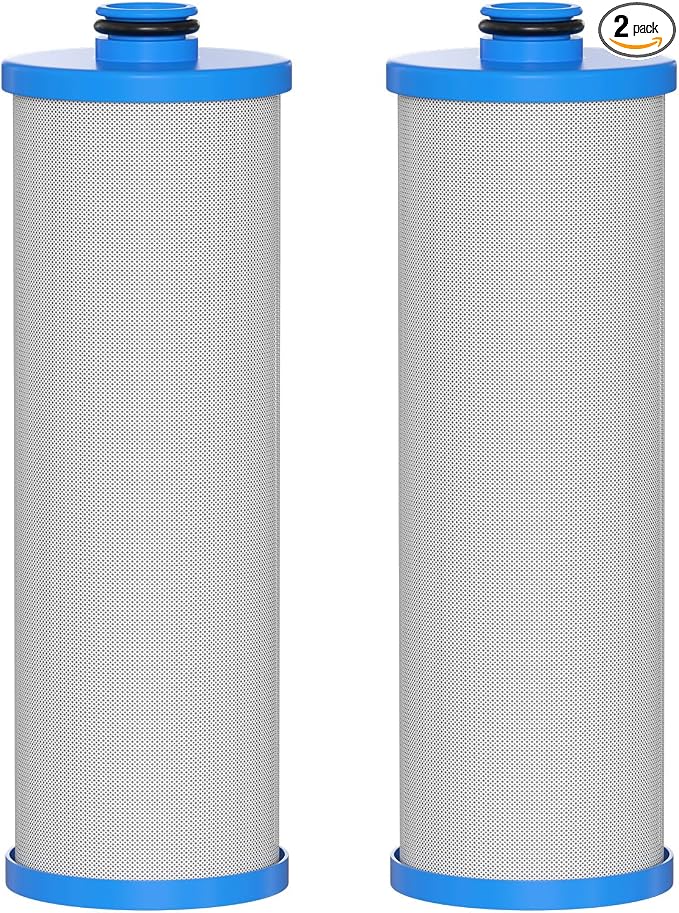 KW1 RV Water Filter 2.5 x 10" Compatible with RCS/FR1 Housing Replaces KW1 and FRE-10-BN Filtration Systems, 2-Pack