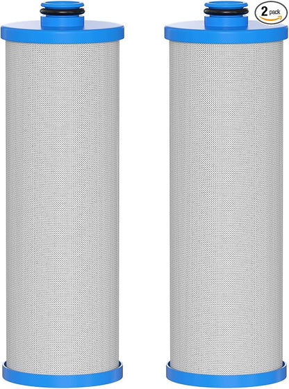 KW1 RV Water Filter 2.5 x 10" Compatible with RCS/FR1 Housing Replaces KW1 and FRE-10-BN Filtration Systems, 2-Pack