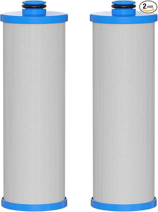 KW1 RV Water Filter 2.5 x 10" Compatible with RCS/FR1 Housing Replaces KW1 and FRE-10-BN Filtration Systems, 2-Pack