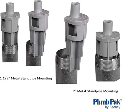 Plumb Pak PP855-69 2 in. Plastic Water Softener Air Gap for Standpipes