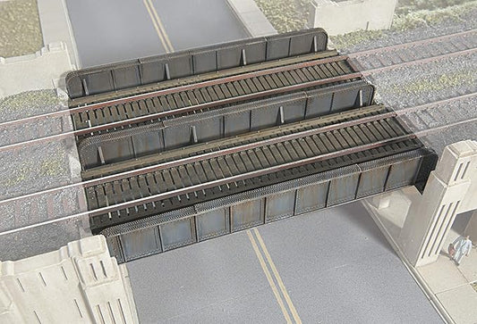 Walthers Cornerstone Series Kit HO Scale Through-Plate Girder Bridge