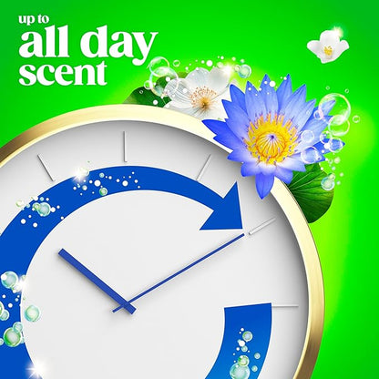 Gain Liquid Laundry Detergent, Now with Odor Defense, Waterfall Delight Scent, 132 fl oz, 100 Loads (Packaging May Vary)