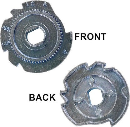 7283489 Water Softener parts - High Precision Metal Cam and Gear for High Flow Water Softeners Easy to Install Perfect Fit for Most Water Softeners