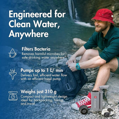 Katadyn 8018270 Hiker Microfilter Water Purification Unit