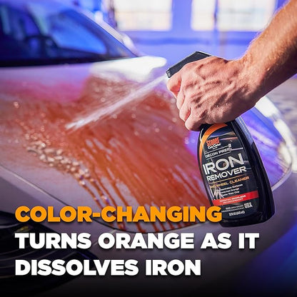 Stoner Car Care 92104-6PK Iron Remover & Wheel Cleaner – Odorless Iron Fallout & Brake Dust Remover for Paint, Wheels & Glass – pH Balanced Rust Decontaminant – Color Indicator – 22 fl oz (Pack of 6)