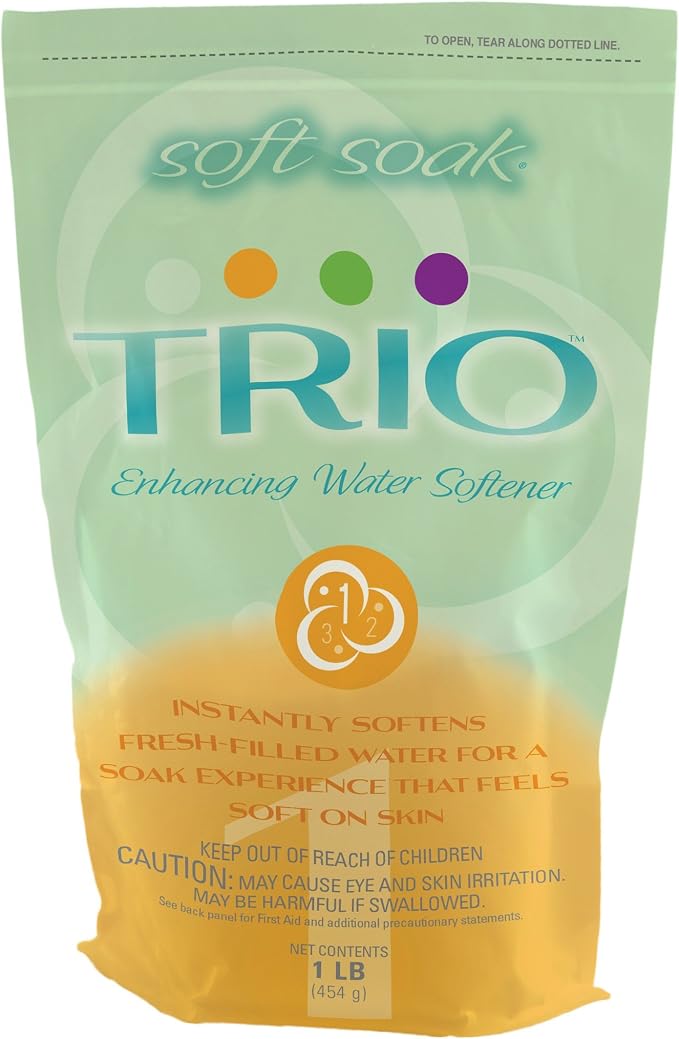 SpaGuard 43200 Trio Spa and Hot Tub 3 Month Pre Measured Water Softening Kit