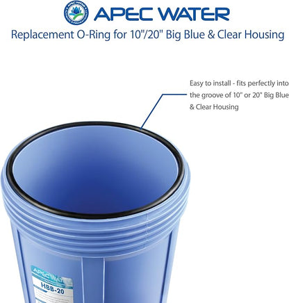 APEC Water Systems Replacement O-Ring for 10" or 20" BB and Clear Water Filter Housing (O-Ring-HB)