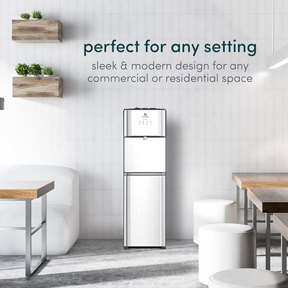 Avalon Bottom Loading Water Cooler Water Dispenser with Filtration - 3 Temperature Settings - Hot, Cold & Room Water, Durable Stainless Steel Construction - UL Listed NSF Approved