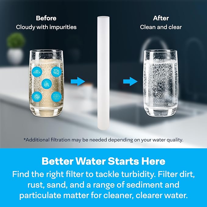 SpiroPure 30x2.5 50 Micron Spun Sediment Water Filter SDC-25-3050 (20 Pack)