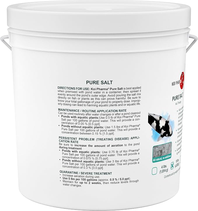 Pure Salt Koi Therapy - All-Natural (10 Pound)