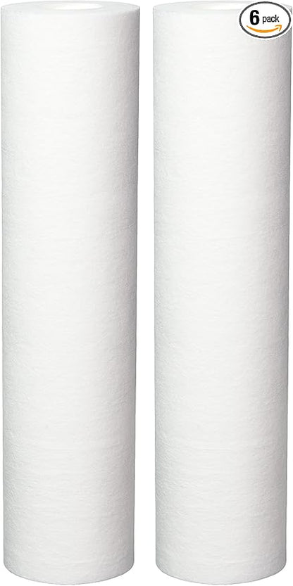 Culligan P5A P5 Whole House Premium Water Filter, 8,000 Gallons, 2 Count, White (Pack of 6)