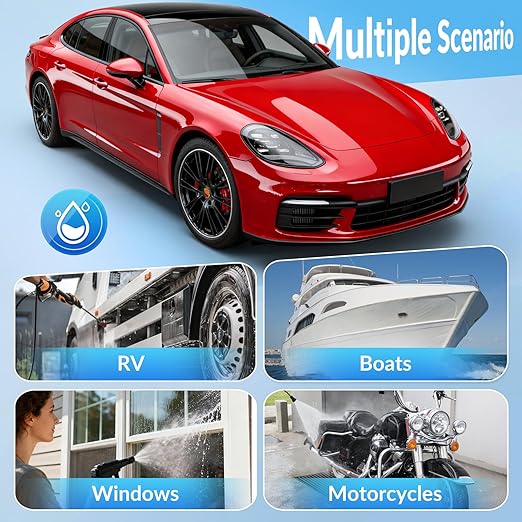 Spotless Water System for Car Wash with Bypass Switch, Deionized Water System for Car Wash with Resin, Spot Free Water Deionizer for Car Washing, Works for Vehicles, RV, Boats, Motorcycles