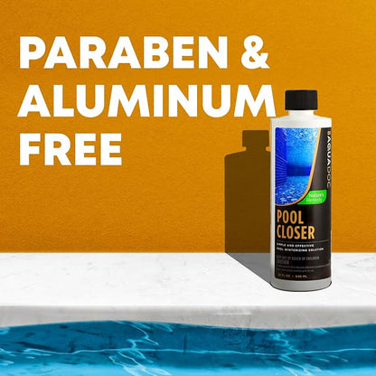 AquaDoc All-in-One Pool Closing Kit Chemical - 32oz - Treats up to 30,000 Gallons - Pool Winterizing Kit for Above Ground and Inground Pools - Winter Closing Chemicals Made in USA
