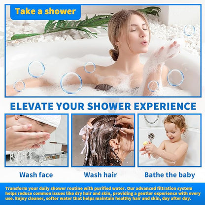 Replacement Filter for Showerheads & Water Purification Systems, Compatible with Afina (3 Pack)