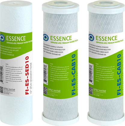 APEC Water Systems Tank-4 4 Gallon Water Storage Tank and Filter-Set-ES High Capacity Replacement Pre-Filter Set for Essence Series Reverse Osmosis Water Filter System
