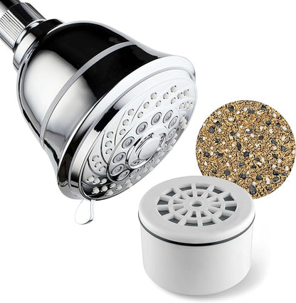 AquaCare by HotelSpa 1139 Replacement Disposable Enriched KDF Cartridge for Compact Universal Shower Filter or Filtered Shower Heads/Handheld Showers