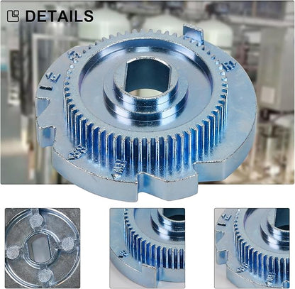 7283489 Water Softener parts - High Precision Metal Cam and Gear for High Flow Water Softeners Easy to Install Perfect Fit for Most Water Softeners