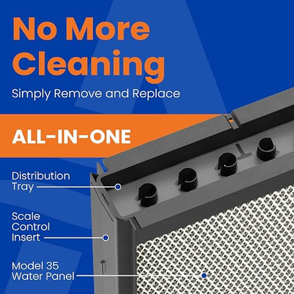 AprilAire H735EZ1 Humidifier Filter/Water Panel Assembly Replacement Kit for AprilAire Whole-House Humidifier Models: 700, 700A, and 700M