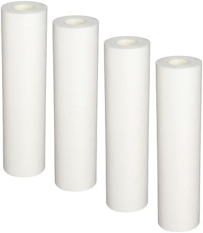 Aquasana Whole House Replacement Pre-Filters| Reduces Sediment, Rust & Dirt That Can Clog System | Genuine & Certified | 10-Inch | 4 Count | EQ-304 White
