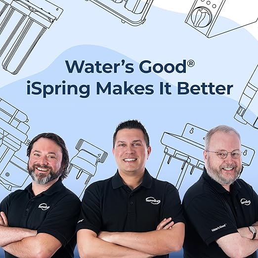 iSpring Spotless Water System for Car Wash, Deionized Water System with Bypass Valve & Rolling Cart, Spot Free Solutions for All Vehicles, Motorcycles, RV, Bikes, Boats, and Yachts, Model: WGB22BD-BP