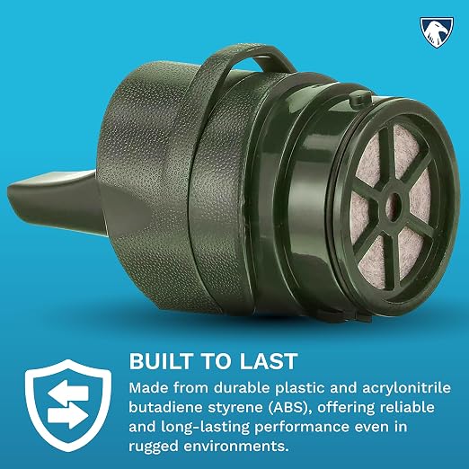 Survivor Filter - Mouthpiece Carbon Replacement Filter | USA Tested - for Survivor Filter Portable Water Filter Straw L600