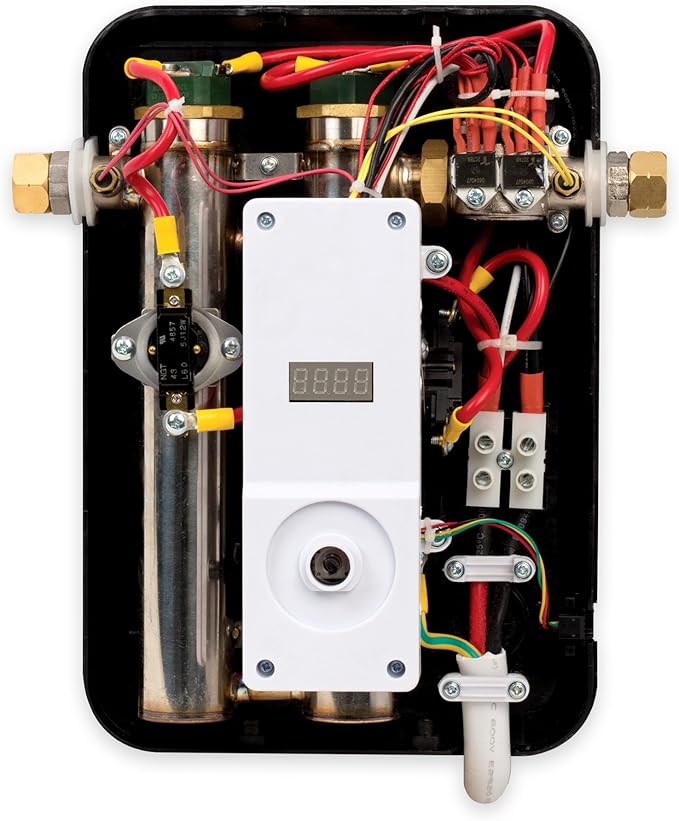 Eemax EEM24013 Electric Tankless Water Heater, Blue