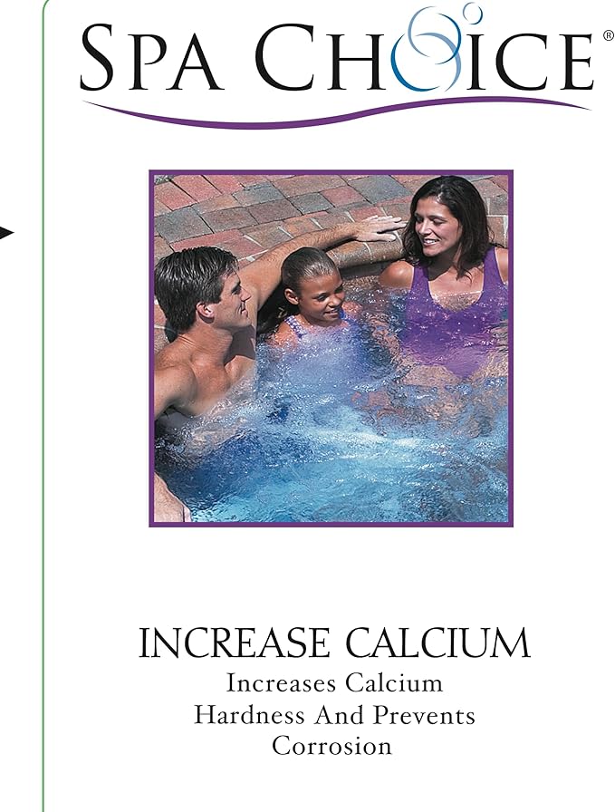 SpaChoice 1-Quart 4-Pack Premium Increase Calcium, Liquid Calcium Hardness Increaser Hot Tub, Made in USA