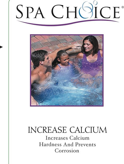 SpaChoice 1-Quart 6-Pack Premium Increase Calcium, Liquid Calcium Hardness Increaser Hot Tub, Made in USA