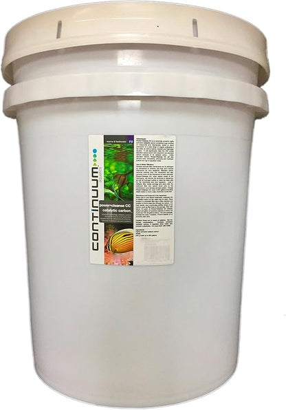 Continuum Aquatics Power Cleanse CC – Catalytic Carbon for Chloramine and Chlorine Removal in Marine Saltwater and Freshwater Aquariums