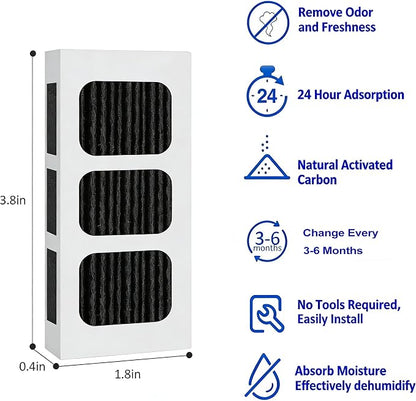 FPPWFU01 Water Filter & PureAir Ultra II PAULTRA2 Air Filter Replacement for Frigidaire FRSS2623ASD, FRSS2623ASJ, FRSS2623ASN, FRSS26L3AFC, FRSS26L3AFE, GRSS2652AF, FRSS2623AWC, 3 Combo