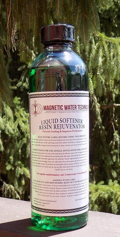 Water Softener Repair Resin Restorer and Cleaner-Makes Your Water Softener Work Like It Should