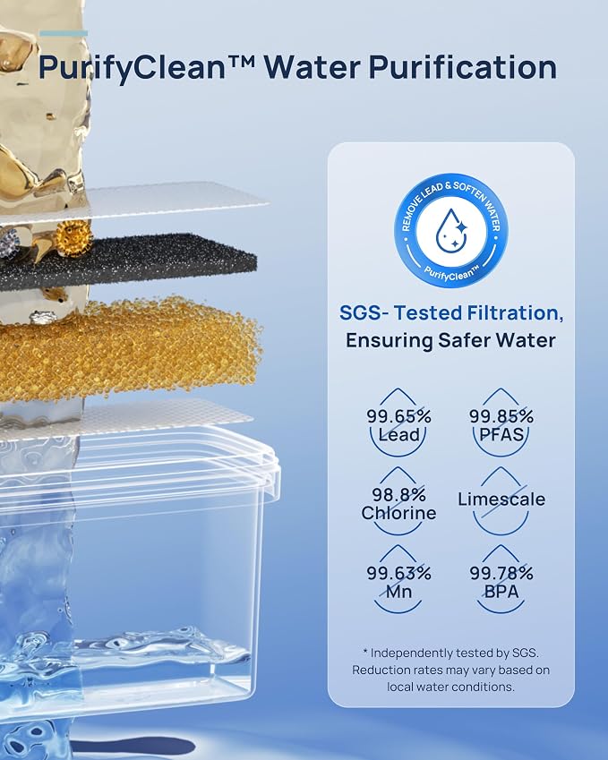 Papablic SafeguardPlus Baby Bottle Washer with Water Purification System | 8-Bottle Capacity, 5-in-1 Bottle Washer & Sterilizer & Dryer for Bottles, Pump Parts, Baby Essentials
