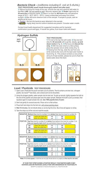 Industrial Test Systems 487986 ITS Water Quality Test Kit
