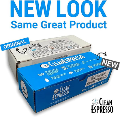 CleanEspresso - Designed For Breville Cleaning Kit - 40 Breville Compatible Cleaning Tablets + 2 Espresso Machine Water Filters + 2-Use Descaler - Espresso Machine Accessories