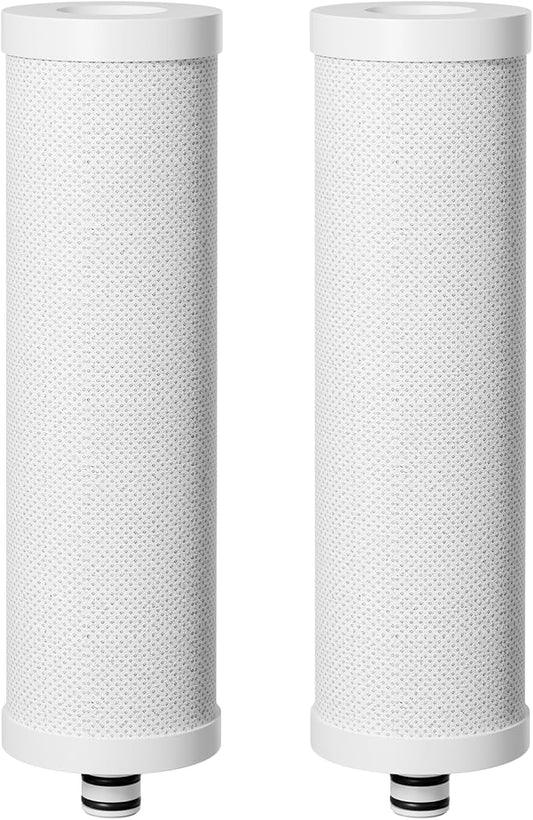 [Original] Waterdrop CFF-01 Water Filter Replacement for WD-CTF-01 | 5-stage Filter for WD-CTF-01/CTF-02, Reduces Heavy Metals, Bad Taste & Up to 99% Chlorine, NSF/ANSI 42&372 Certified, 2 Pack