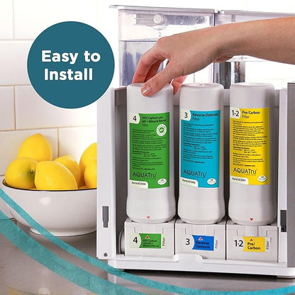 AquaTru Reverse Osmosis Filter (Stage 3) – Compatible with AquaTru Classic, Classic Smart & Under Sink Purifier Models