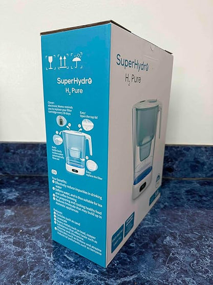 SuperHydro H₂ Pure Hydrogen Water Pitcher