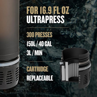 GRAYL UltraPress Replacement Purifier Cartridge - Black