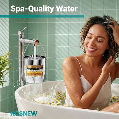 Bath Faucet Filter, 10-Stage Advanced Shower Water Filter